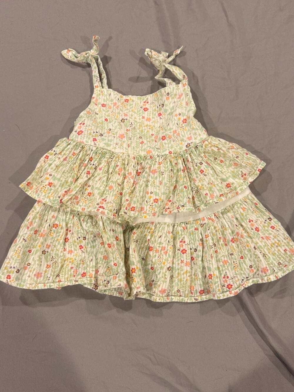 Pippa & Julie Floral Tiered Dress Size 2T